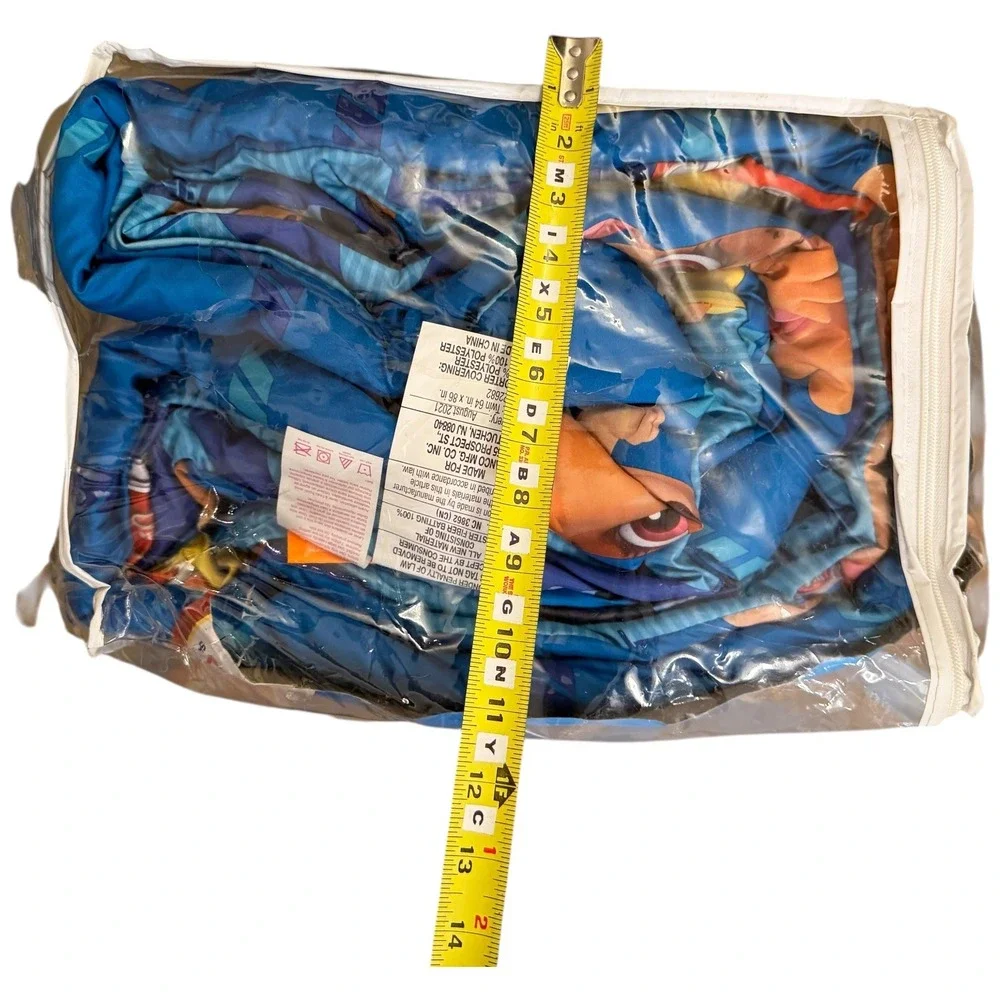 Paw‎ Patrol Twin Reversible Comforter Blue Super Soft Kids Bedding
